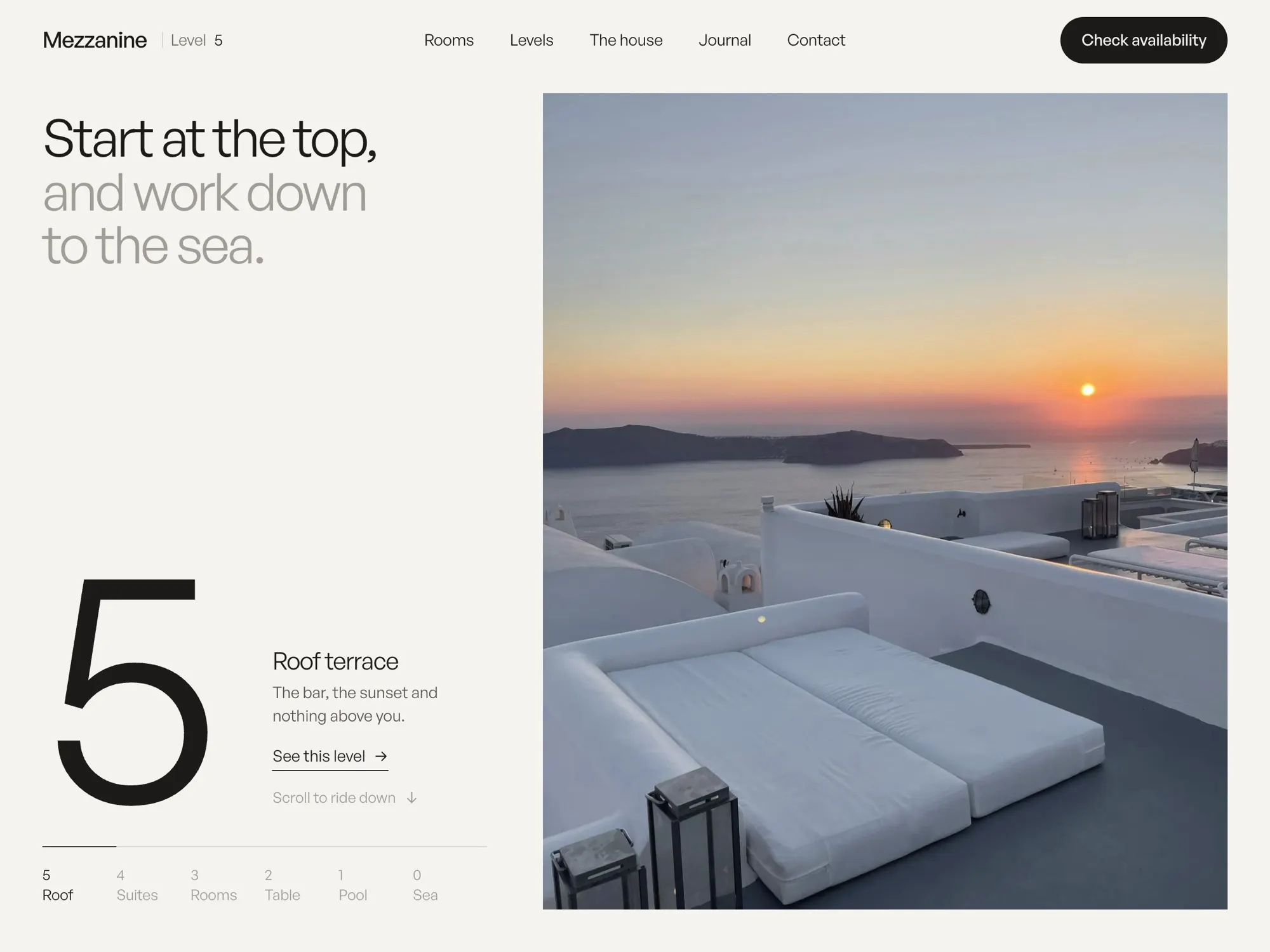 Mezzanine home page
